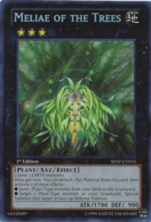Meliae of the Trees (SHSP-EN055) - Shadow Specters 1st Edition - Premium Yugioh Single from Konami - Just $0.97! Shop now at Game Crave Tournament Store