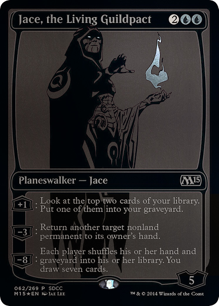 Jace, the Living Guildpact (PS14-062) - San Diego Comic-Con 2014 Foil - Premium MTG Single from Wizards of the Coast - Just $9.01! Shop now at Game Crave Tournament Store