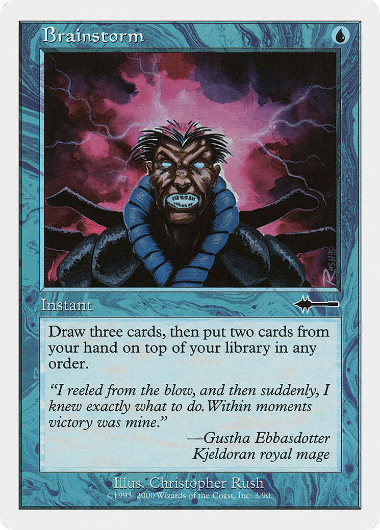 Brainstorm (BTD-003) - Beatdown Box Set - Premium MTG Single from Wizards of the Coast - Just $0.50! Shop now at Game Crave Tournament Store