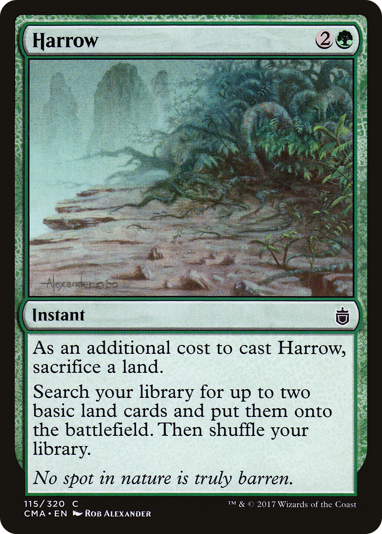 Harrow (CMA-115) - Commander Anthology - Premium MTG Single from Wizards of the Coast - Just $0.17! Shop now at Game Crave Tournament Store