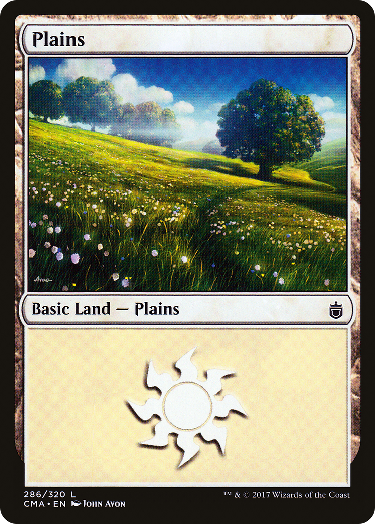 Plains (CMA-286) - Commander Anthology - Premium MTG Single from Wizards of the Coast - Just $0.36! Shop now at Game Crave Tournament Store