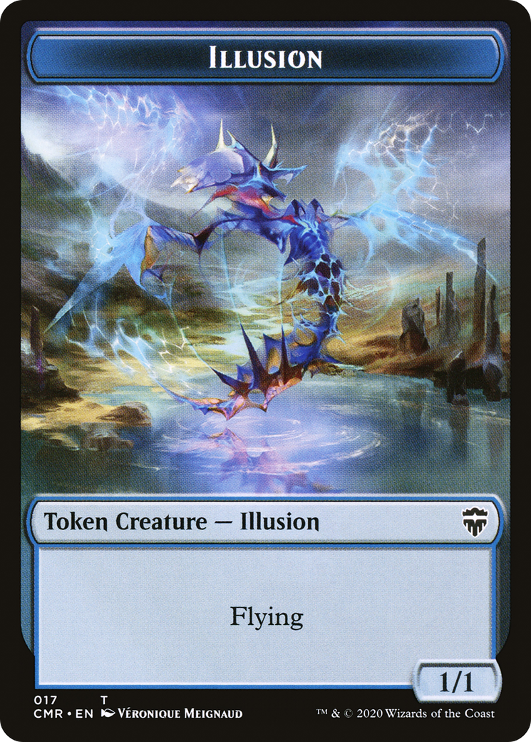 Illusion (TCMR-017) - Commander Legends Tokens - Premium MTG Single from Wizards of the Coast - Just $0! Shop now at Game Crave Tournament Store
