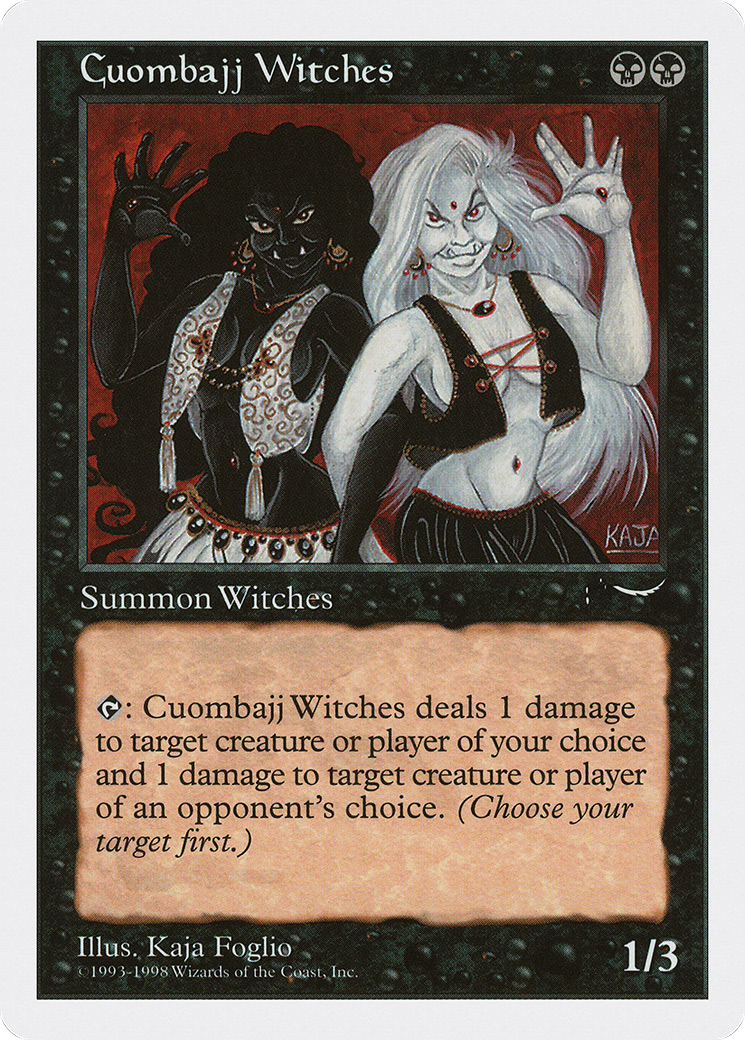 Cuombajj Witches (ATH-021) - Anthologies - Premium MTG Single from Wizards of the Coast - Just $0.11! Shop now at Game Crave Tournament Store