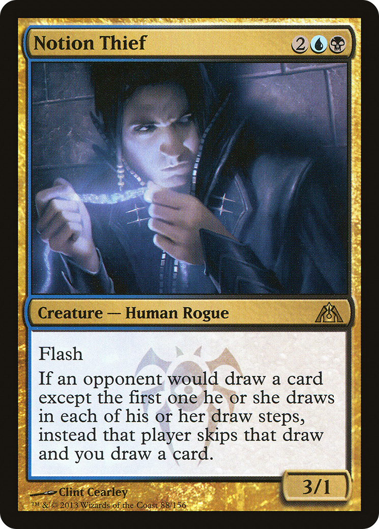 Notion Thief (DGM-088) - Dragon's Maze Foil - Premium MTG Single from Wizards of the Coast - Just $2.27! Shop now at Game Crave Tournament Store