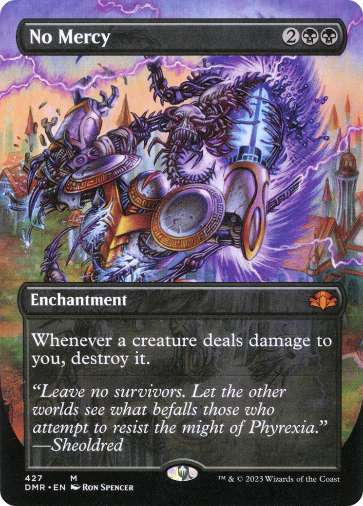 No Mercy (DMR-427) - Dominaria Remastered (Borderless) - Premium MTG Single from Wizards of the Coast - Just $9.79! Shop now at Game Crave Tournament Store