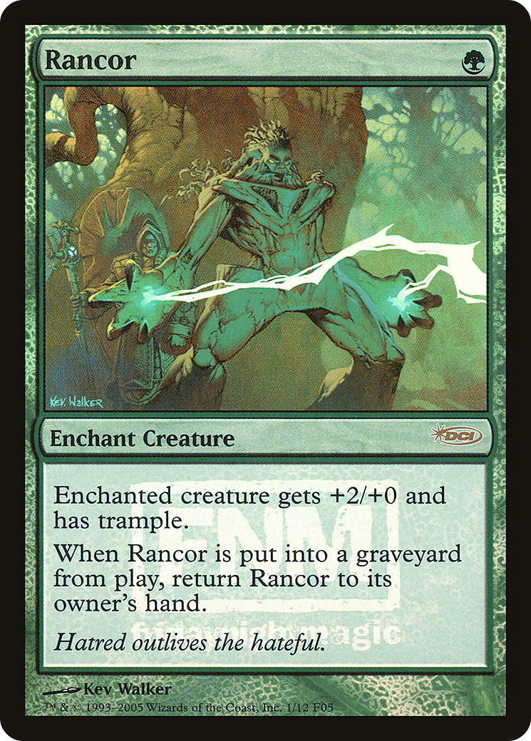 Rancor (F05-001) - Friday Night Magic 2005 Foil - Premium MTG Single from Wizards of the Coast - Just $10.60! Shop now at Game Crave Tournament Store