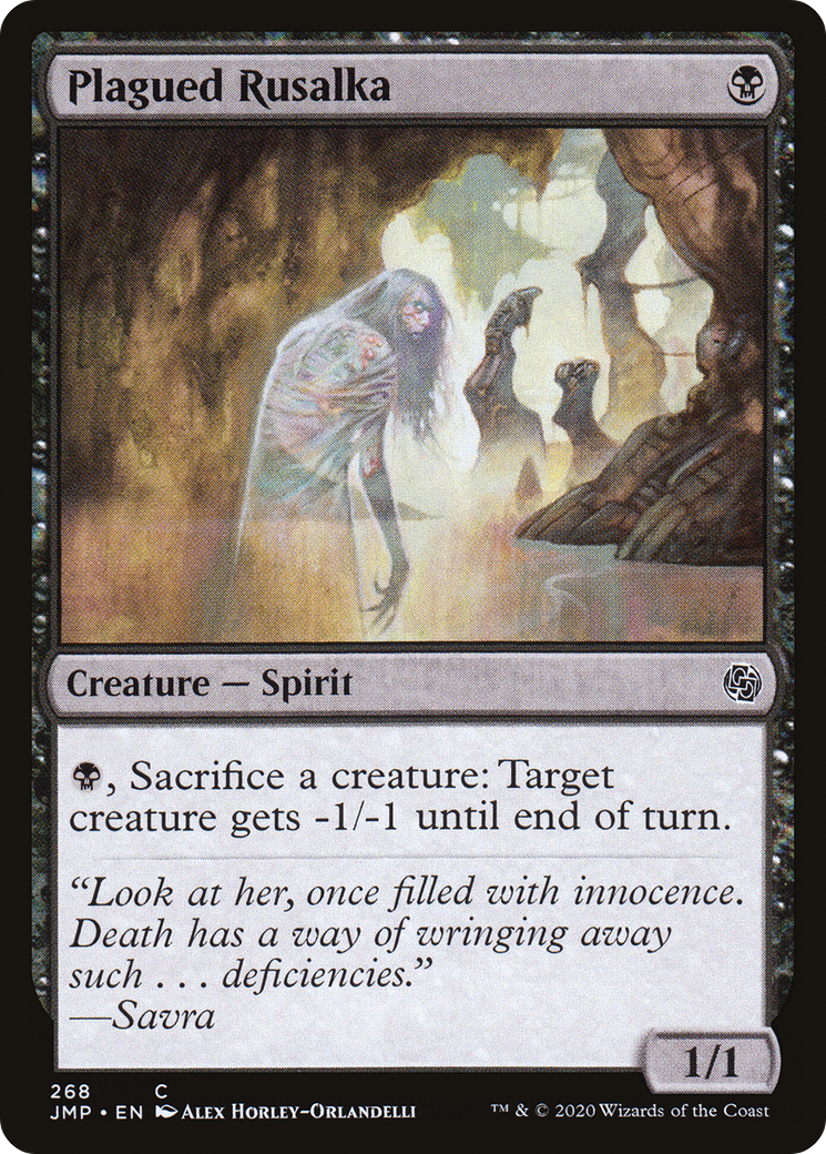 Plagued Rusalka (JMP-268) - Jumpstart - Premium MTG Single from Wizards of the Coast - Just $0.08! Shop now at Game Crave Tournament Store