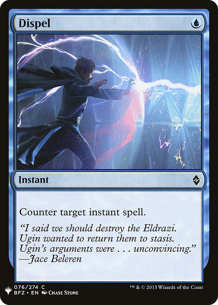 Dispel (MB1-350) - Mystery Booster - Premium MTG Single from Wizards of the Coast - Just $0.22! Shop now at Game Crave Tournament Store