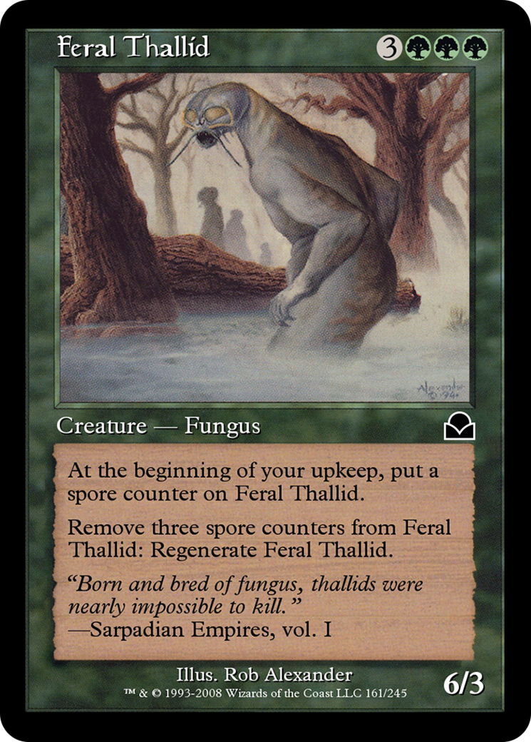 Feral Thallid (ME2-161) - Masters Edition II - Premium MTG Single from Wizards of the Coast - Just $0! Shop now at Game Crave Tournament Store