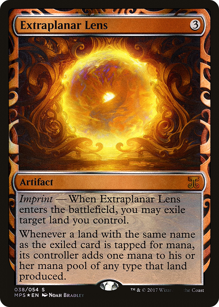 Extraplanar Lens (MPS-038) - Kaladesh Inventions Foil - Premium MTG Single from Wizards of the Coast - Just $16.04! Shop now at Game Crave Tournament Store