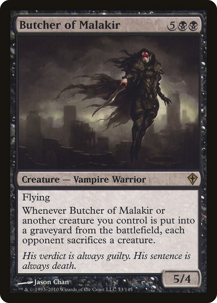Butcher of Malakir (WWK-053) - Worldwake - Premium MTG Single from Wizards of the Coast - Just $0.13! Shop now at Game Crave Tournament Store