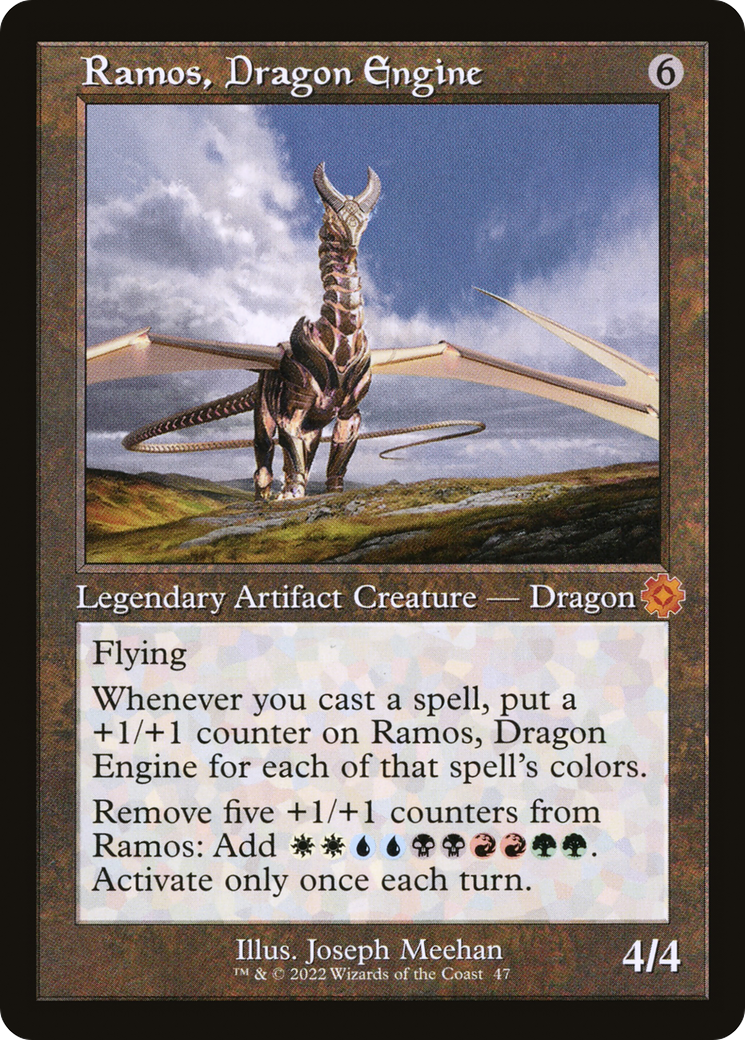 Ramos, Dragon Engine (BRR-047) - The Brothers' War Retro Artifacts Foil - Premium MTG Single from Wizards of the Coast - Just $1.58! Shop now at Game Crave Tournament Store