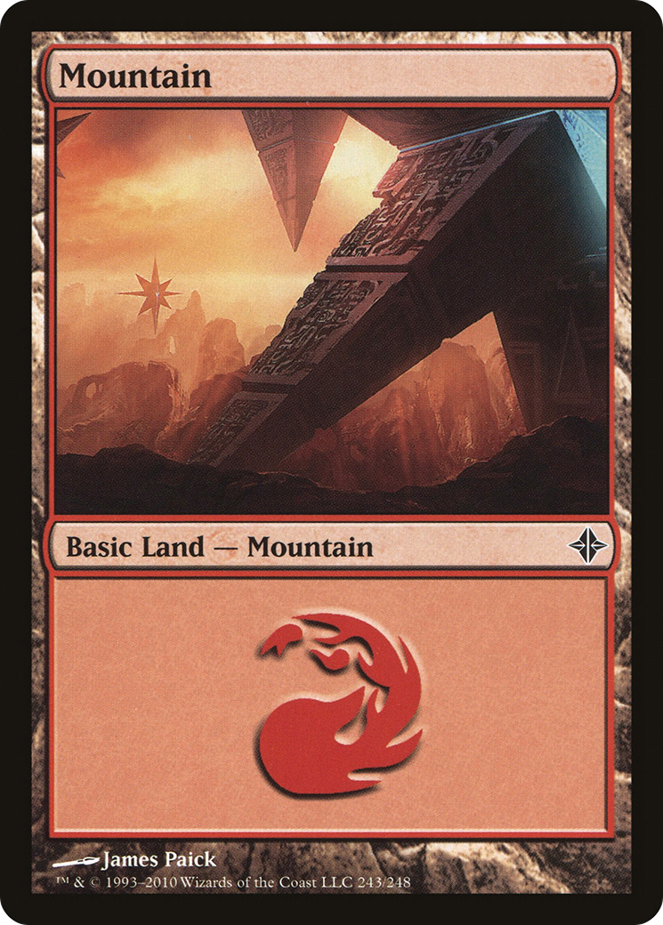 Mountain (ROE-243) - Rise of the Eldrazi Foil - Premium MTG Single from Wizards of the Coast - Just $0.63! Shop now at Game Crave Tournament Store