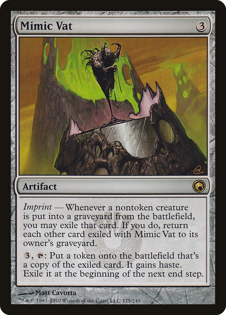 Mimic Vat (SOM-175) - Scars of Mirrodin Foil - Premium MTG Single from Wizards of the Coast - Just $1.34! Shop now at Game Crave Tournament Store
