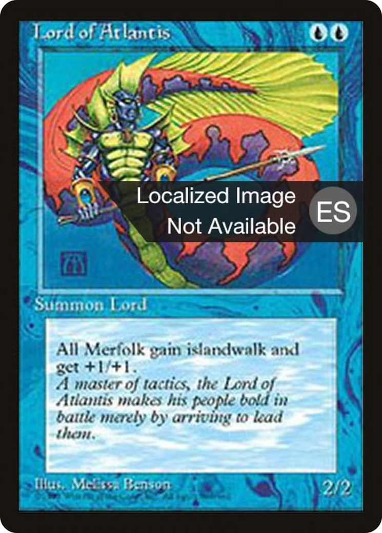 Lord of Atlantis (4BB-082) - Fourth Edition Foreign Black Border - Premium MTG Single from Wizards of the Coast - Just $8.80! Shop now at Game Crave Tournament Store