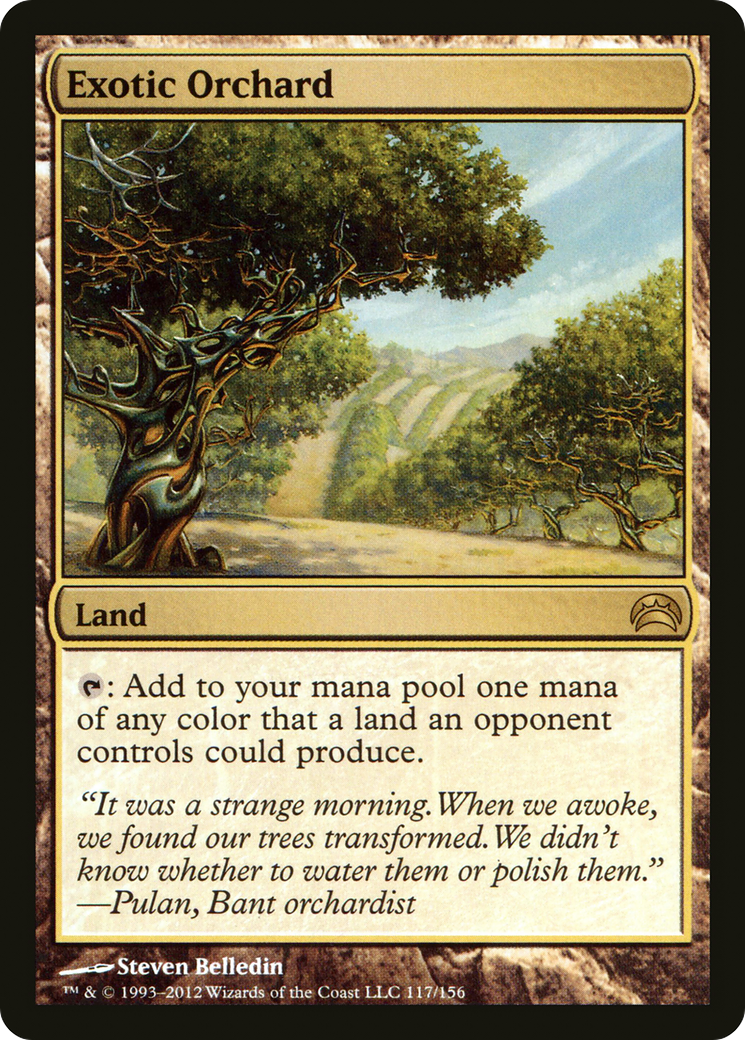 Exotic Orchard (PC2-117) - Planechase 2012 - Premium MTG Single from Wizards of the Coast - Just $0.87! Shop now at Game Crave Tournament Store