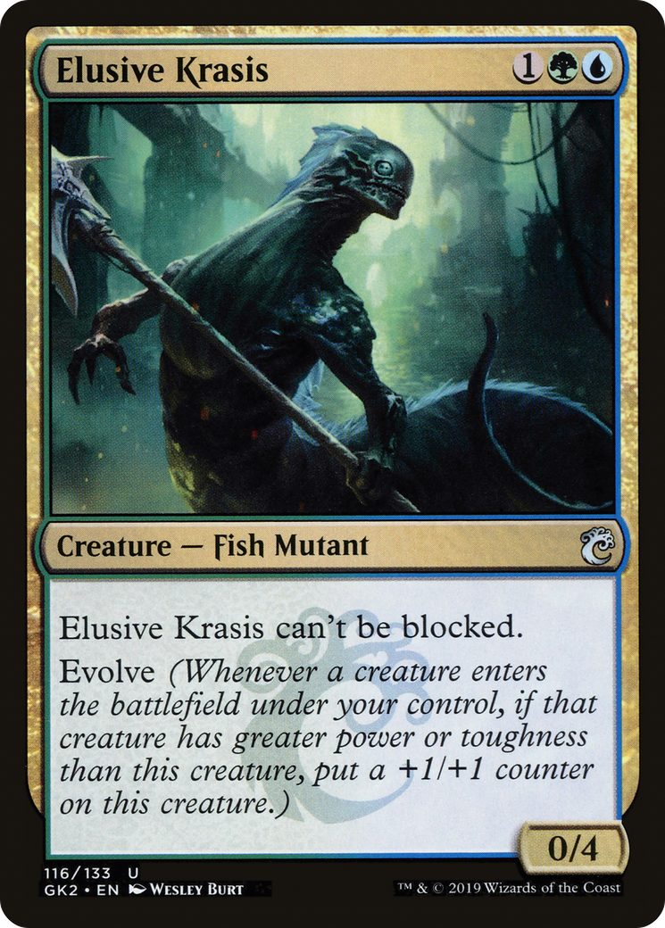 Elusive Krasis (GK2-116) - RNA Guild Kit - Premium MTG Single from Wizards of the Coast - Just $0.26! Shop now at Game Crave Tournament Store