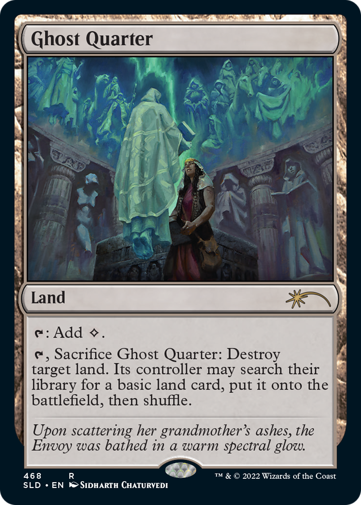 Ghost Quarter (SLD-468) - Secret Lair Drop - Premium MTG Single from Wizards of the Coast - Just $1.05! Shop now at Game Crave Tournament Store