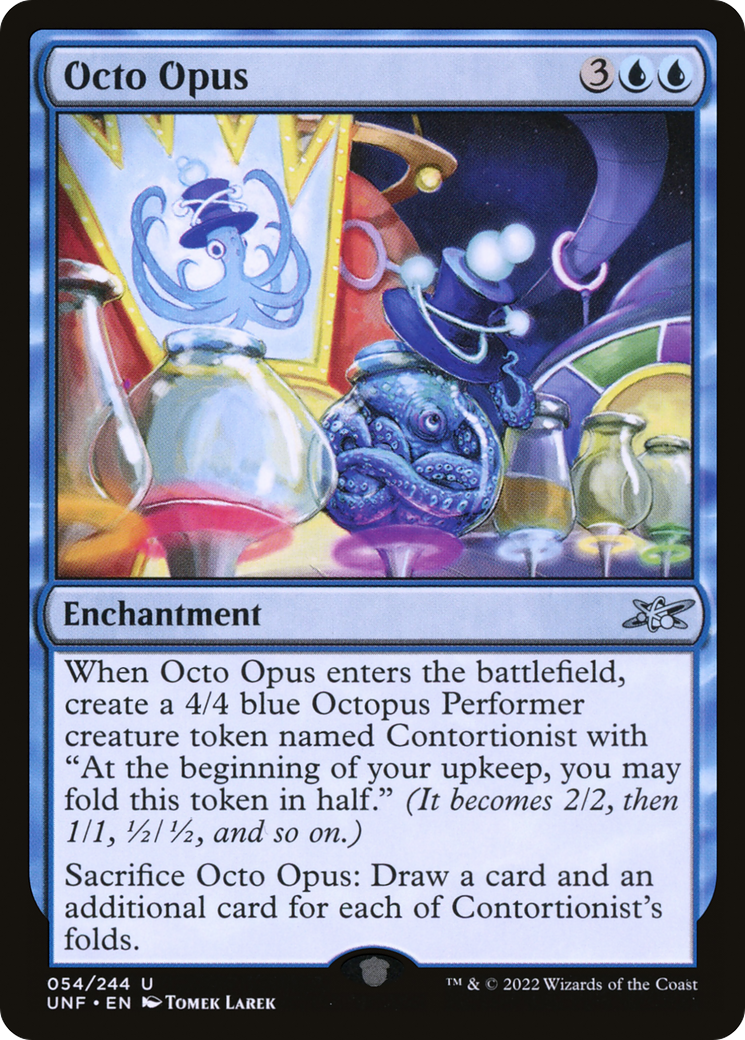 Octo Opus (UNF-054) - Unfinity - Premium MTG Single from Wizards of the Coast - Just $0.08! Shop now at Game Crave Tournament Store
