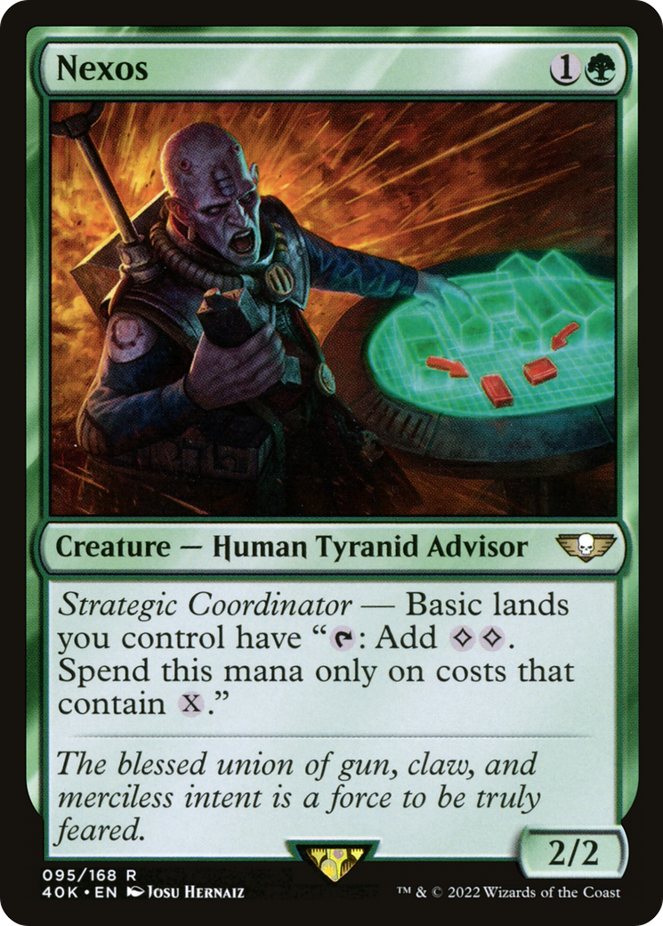 Nexos (40K-095) - Warhammer 40,000 Commander - Premium MTG Single from Wizards of the Coast - Just $3.58! Shop now at Game Crave Tournament Store