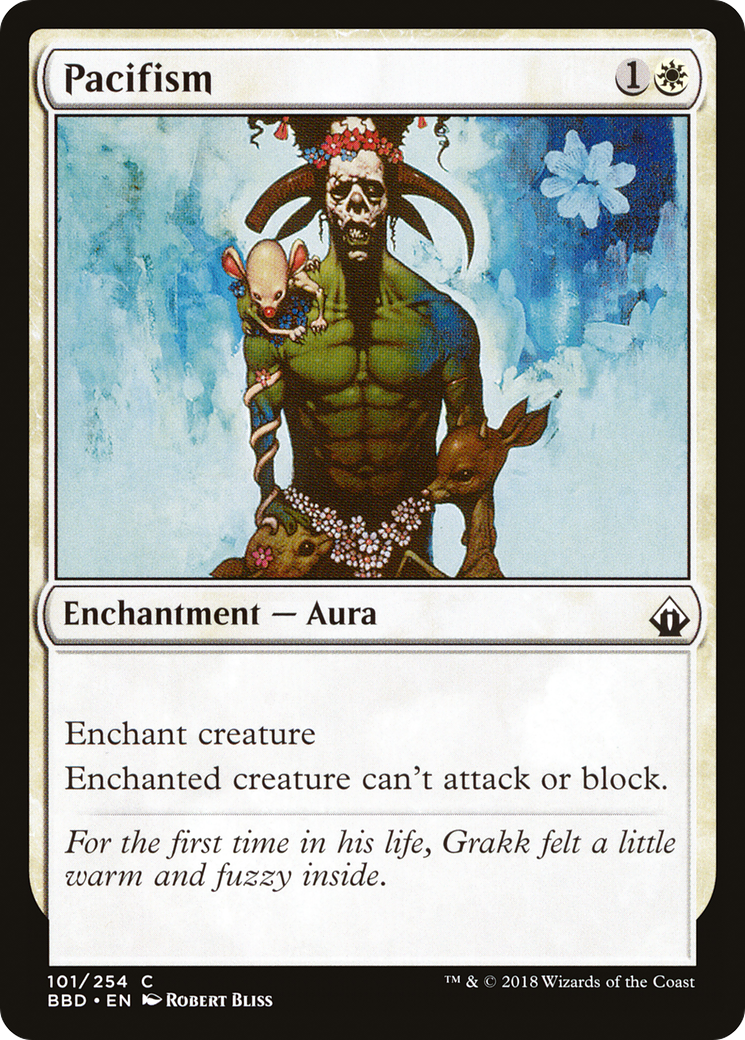 Pacifism (BBD-101) - Battlebond - Premium MTG Single from Wizards of the Coast - Just $0.25! Shop now at Game Crave Tournament Store