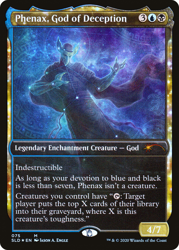 Phenax, God of Deception (SLD-075) - Secret Lair Drop: (nyxtouched, Showcase) Foil - Premium MTG Single from Wizards of the Coast - Just $5.74! Shop now at Game Crave Tournament Store