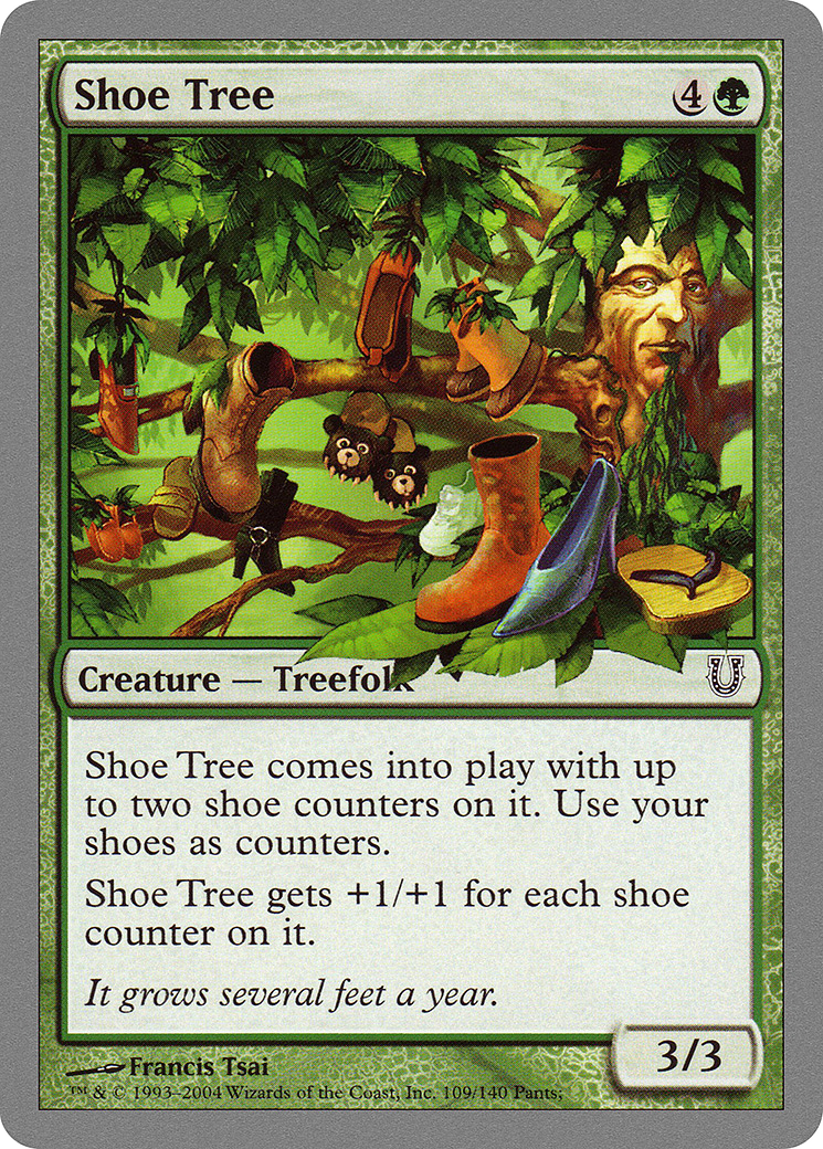 Shoe Tree (UNH-109) - Unhinged - Premium MTG Single from Wizards of the Coast - Just $0.08! Shop now at Game Crave Tournament Store