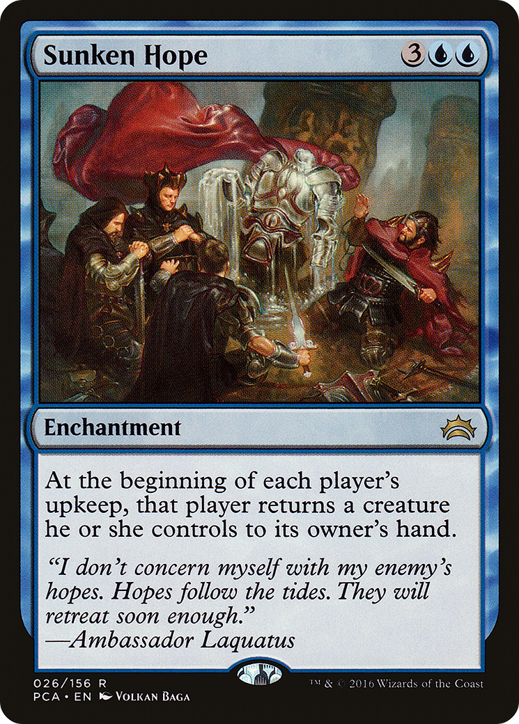 Sunken Hope (PCA-026) - Planechase Anthology - Premium MTG Single from Wizards of the Coast - Just $0.08! Shop now at Game Crave Tournament Store