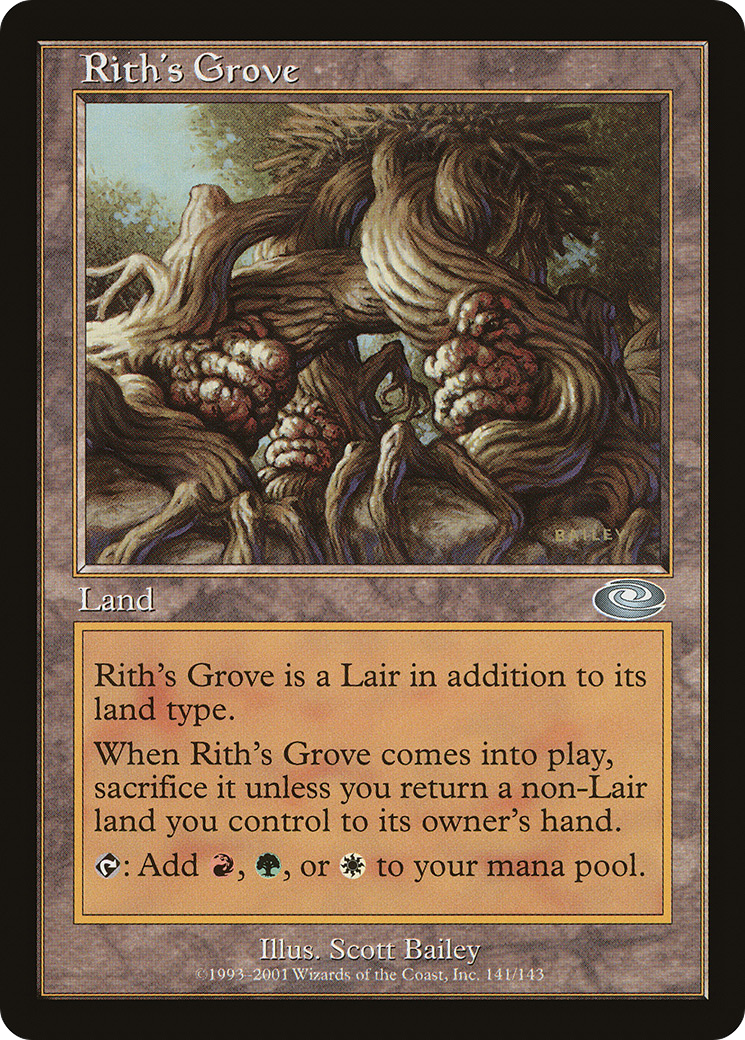 Rith's Grove (PLS-141) - Planeshift - Premium MTG Single from Wizards of the Coast - Just $0.41! Shop now at Game Crave Tournament Store