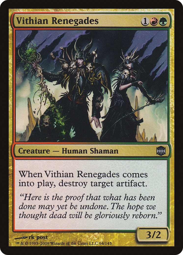 Vithian Renegades (ARB-064) - Alara Reborn Foil - Premium MTG Single from Wizards of the Coast - Just $0.31! Shop now at Game Crave Tournament Store