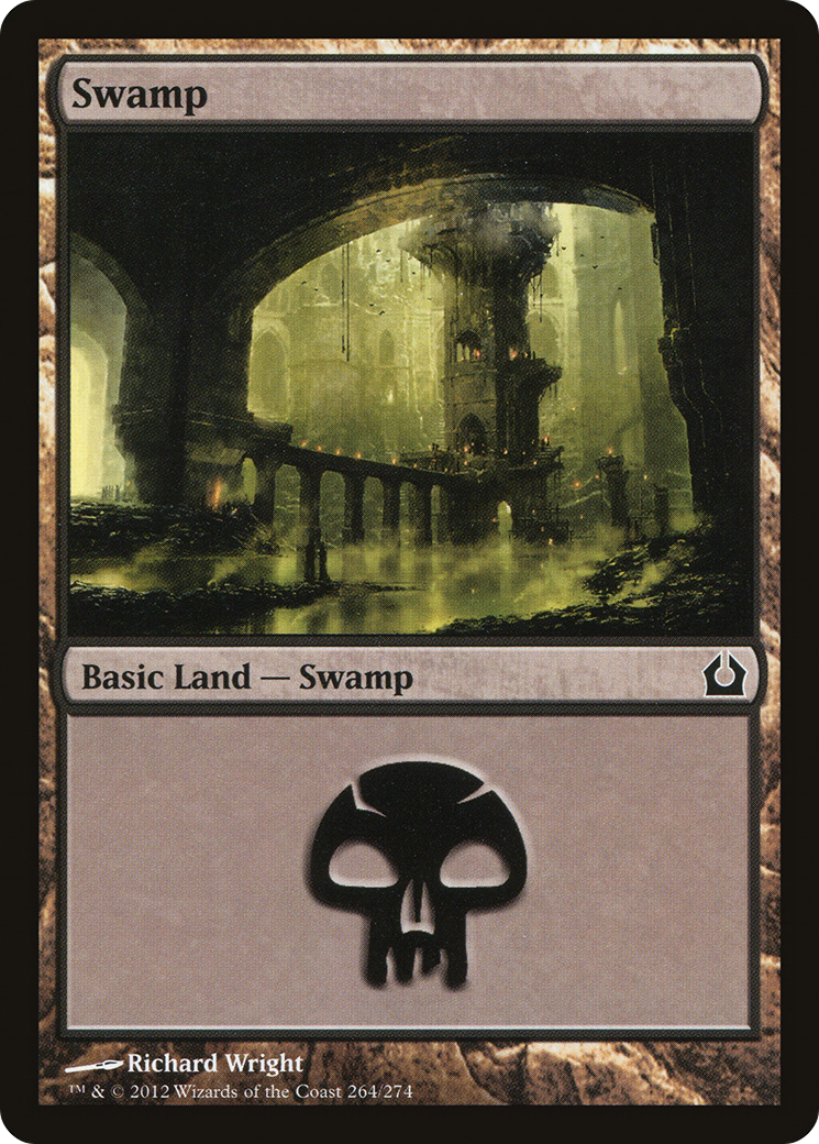 Swamp (RTR-264) - Return to Ravnica - Premium MTG Single from Wizards of the Coast - Just $0.25! Shop now at Game Crave Tournament Store