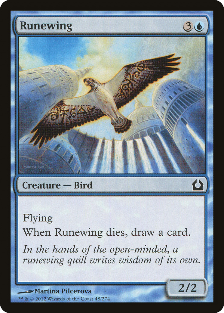 Runewing (RTR-048) - Return to Ravnica - Premium MTG Single from Wizards of the Coast - Just $0.25! Shop now at Game Crave Tournament Store
