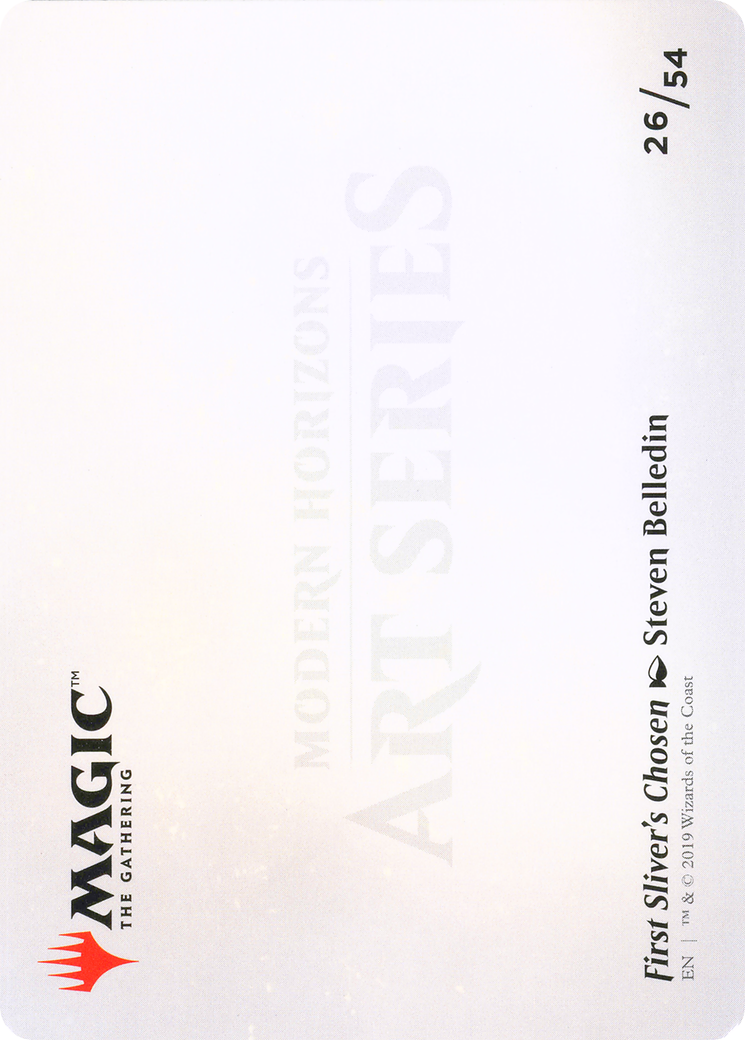 First Sliver's Chosen // First Sliver's Chosen (AMH1-026) - Modern Horizons Art Series (Borderless) - Premium MTG Single from Wizards of the Coast - Just $0! Shop now at Game Crave Tournament Store
