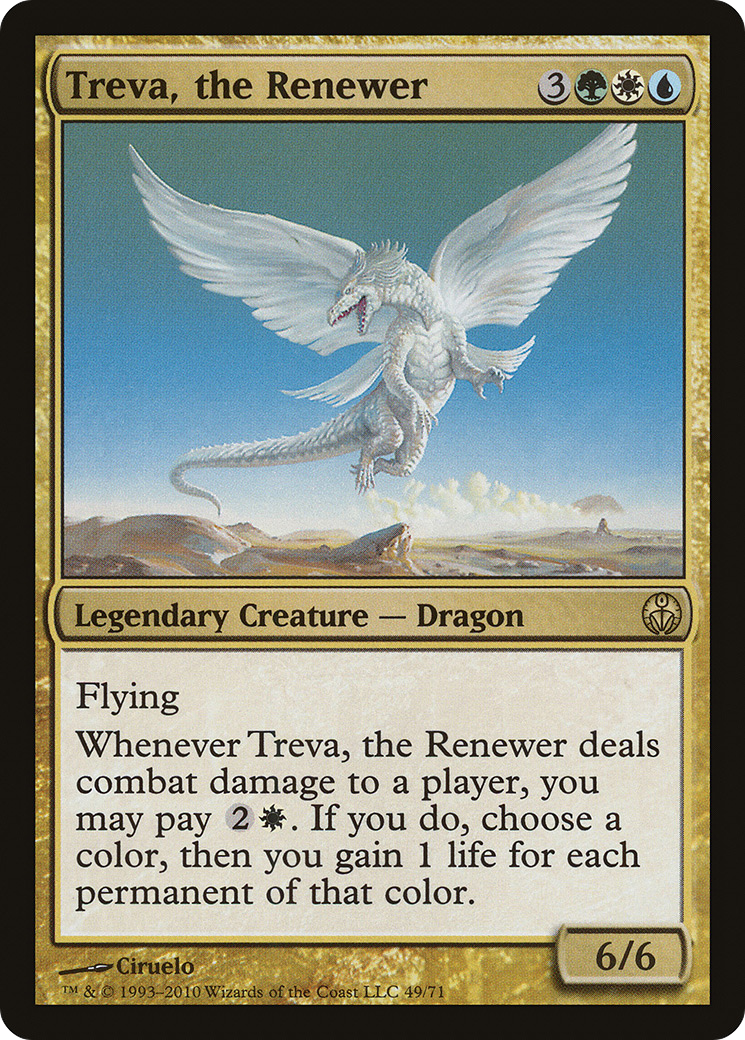 Treva, the Renewer (DDE-049) - Duel Decks: Phyrexia vs. the Coalition - Premium MTG Single from Wizards of the Coast - Just $0.47! Shop now at Game Crave Tournament Store