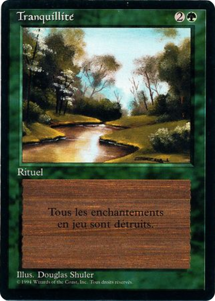 Tranquility (FBB-221) - Foreign Black Border - Premium MTG Single from Wizards of the Coast - Just $0! Shop now at Game Crave Tournament Store