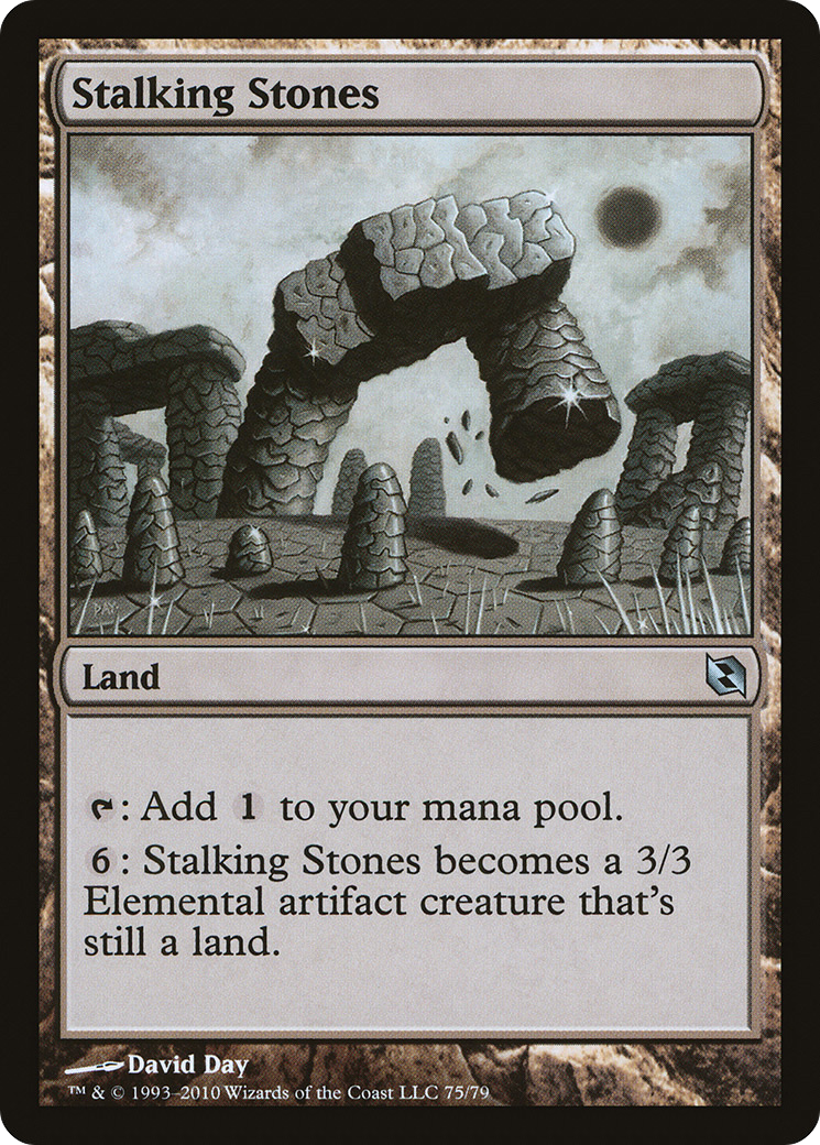 Stalking Stones (DDF-075) - Duel Decks: Elspeth vs. Tezzeret - Premium MTG Single from Wizards of the Coast - Just $0.08! Shop now at Game Crave Tournament Store