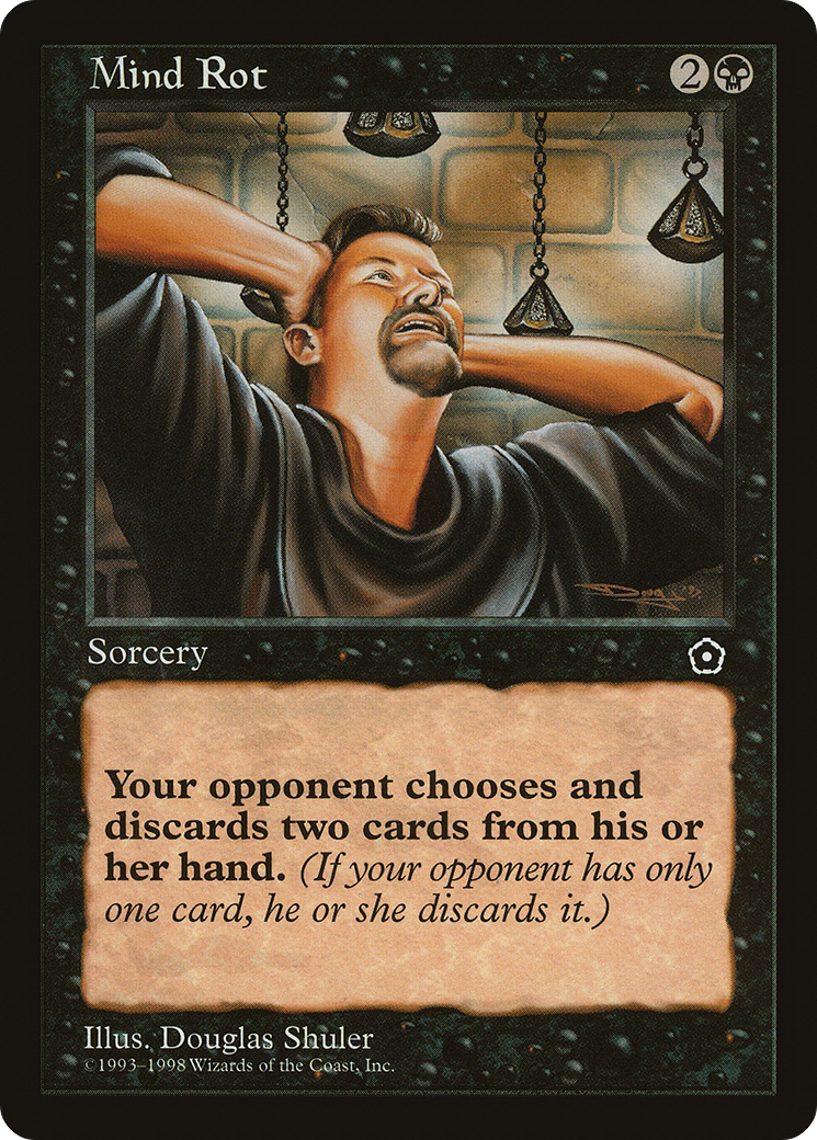 Mind Rot (P02-078) - Portal Second Age - Premium MTG Single from Wizards of the Coast - Just $0.08! Shop now at Game Crave Tournament Store