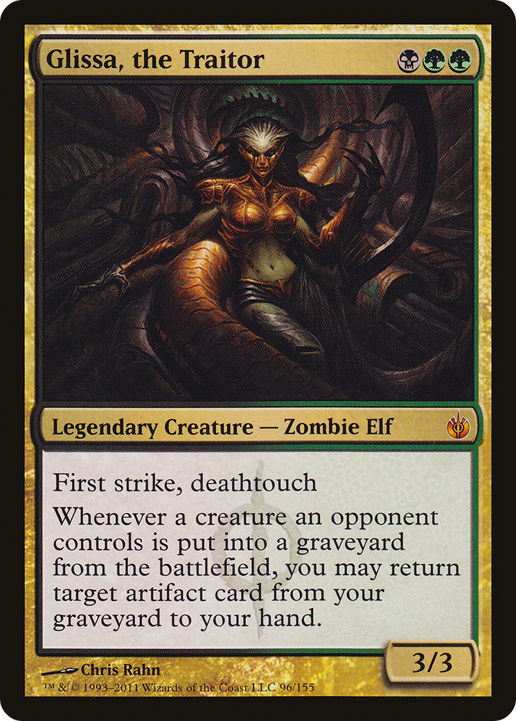 Glissa, the Traitor (MBS-096) - Mirrodin Besieged - Premium MTG Single from Wizards of the Coast - Just $0.54! Shop now at Game Crave Tournament Store