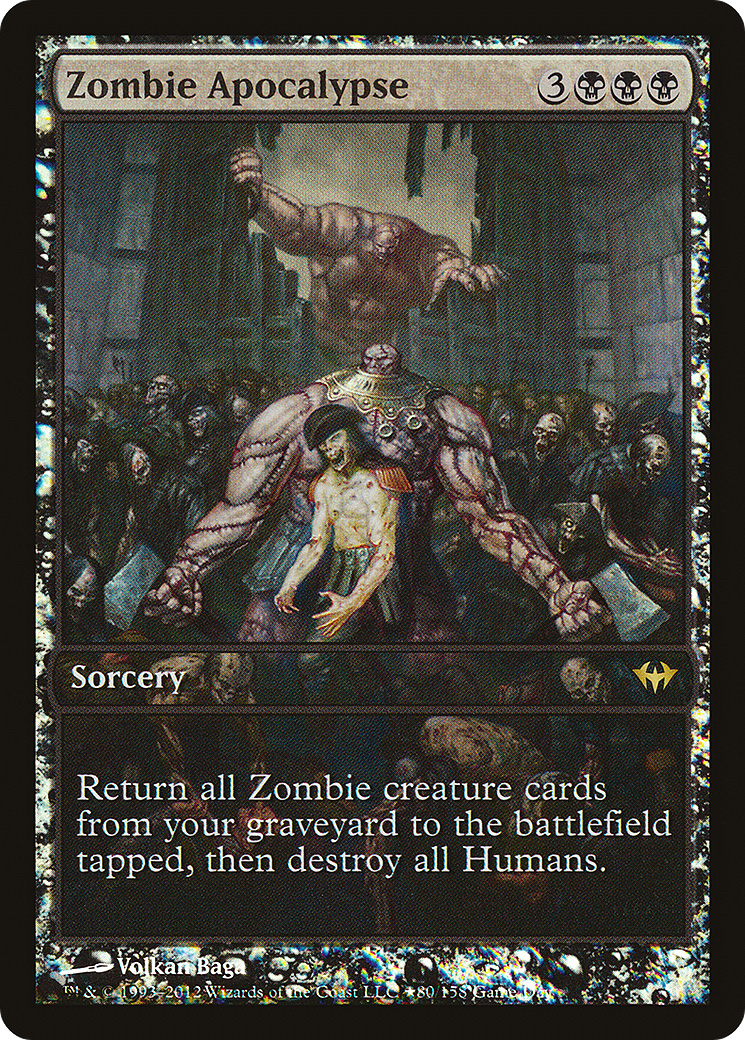 Zombie Apocalypse (PDKA-080) - Dark Ascension Promos Foil - Premium MTG Single from Wizards of the Coast - Just $3.20! Shop now at Game Crave Tournament Store