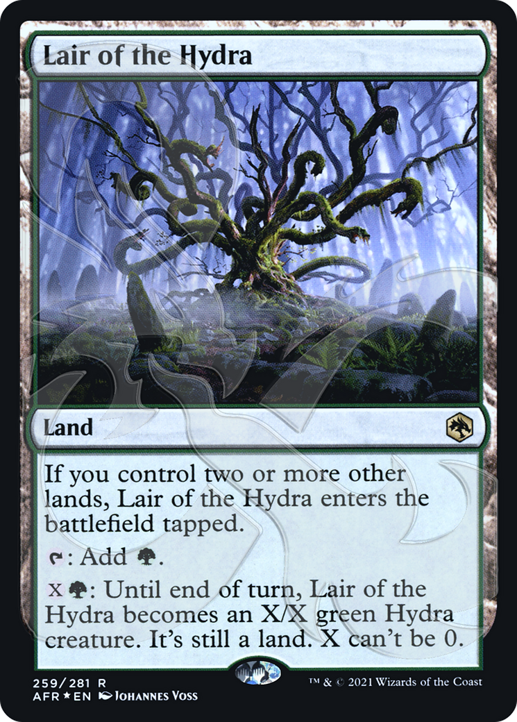 Lair of the Hydra (PAFR-259A) - Adventures in the Forgotten Realms Promos Foil - Premium MTG Single from Wizards of the Coast - Just $6.12! Shop now at Game Crave Tournament Store