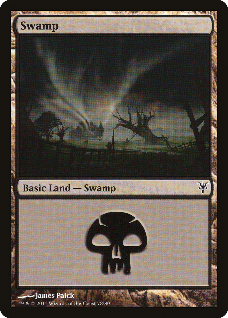 Swamp (DDK-078) - Duel Decks: Sorin vs. Tibalt - Premium MTG Single from Wizards of the Coast - Just $0.25! Shop now at Game Crave Tournament Store