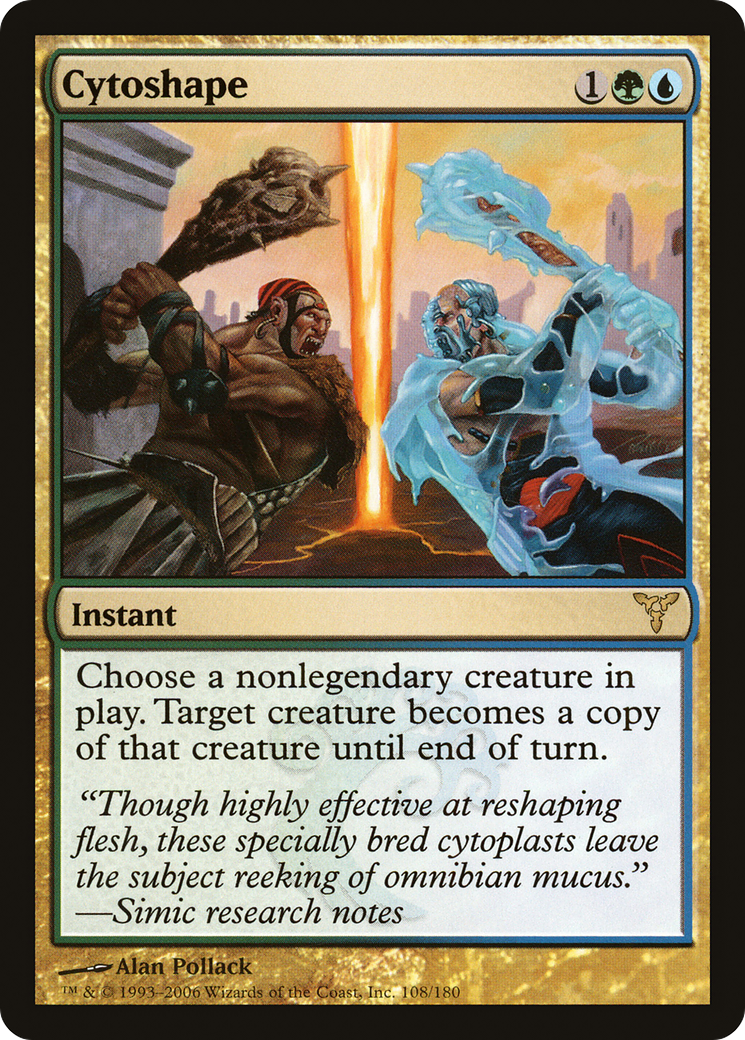 Cytoshape (DIS-108) - Dissension Foil - Premium MTG Single from Wizards of the Coast - Just $2.39! Shop now at Game Crave Tournament Store