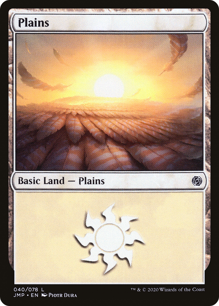 Plains (JMP-040) - Jumpstart - Premium MTG Single from Wizards of the Coast - Just $0.26! Shop now at Game Crave Tournament Store