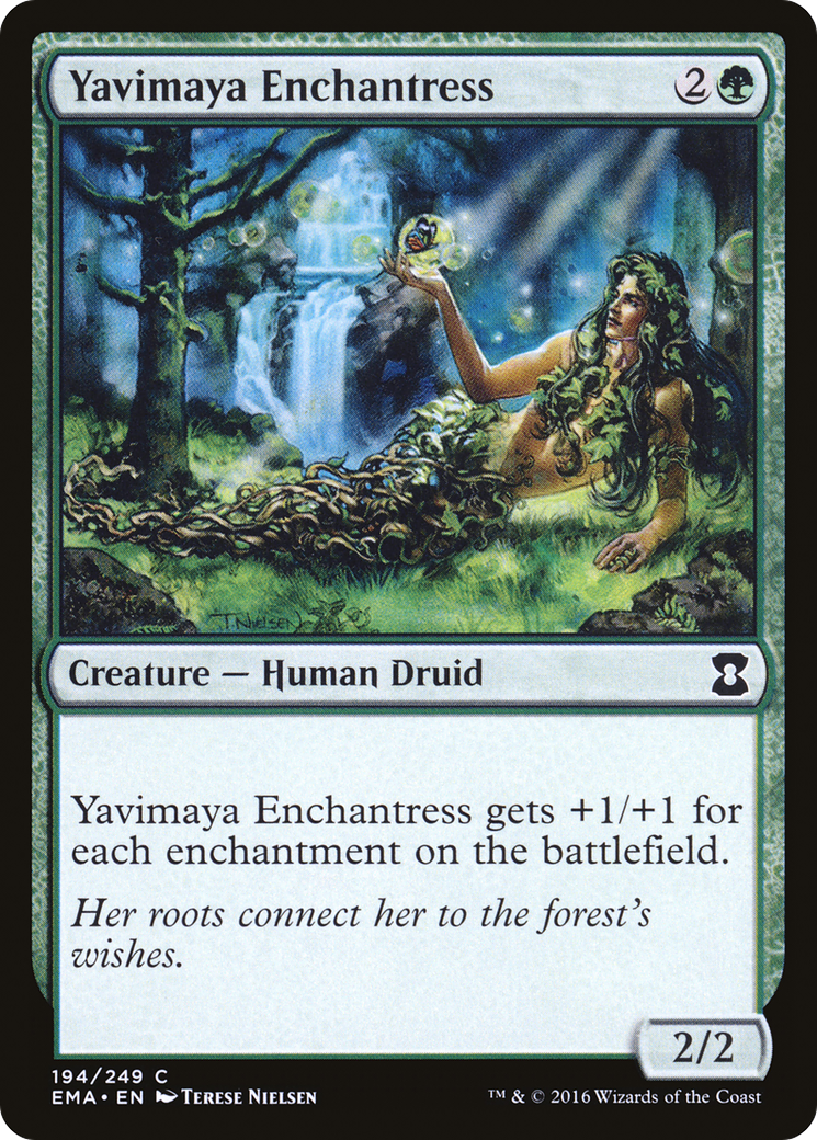Yavimaya Enchantress (EMA-194) - Eternal Masters - Premium MTG Single from Wizards of the Coast - Just $0.25! Shop now at Game Crave Tournament Store