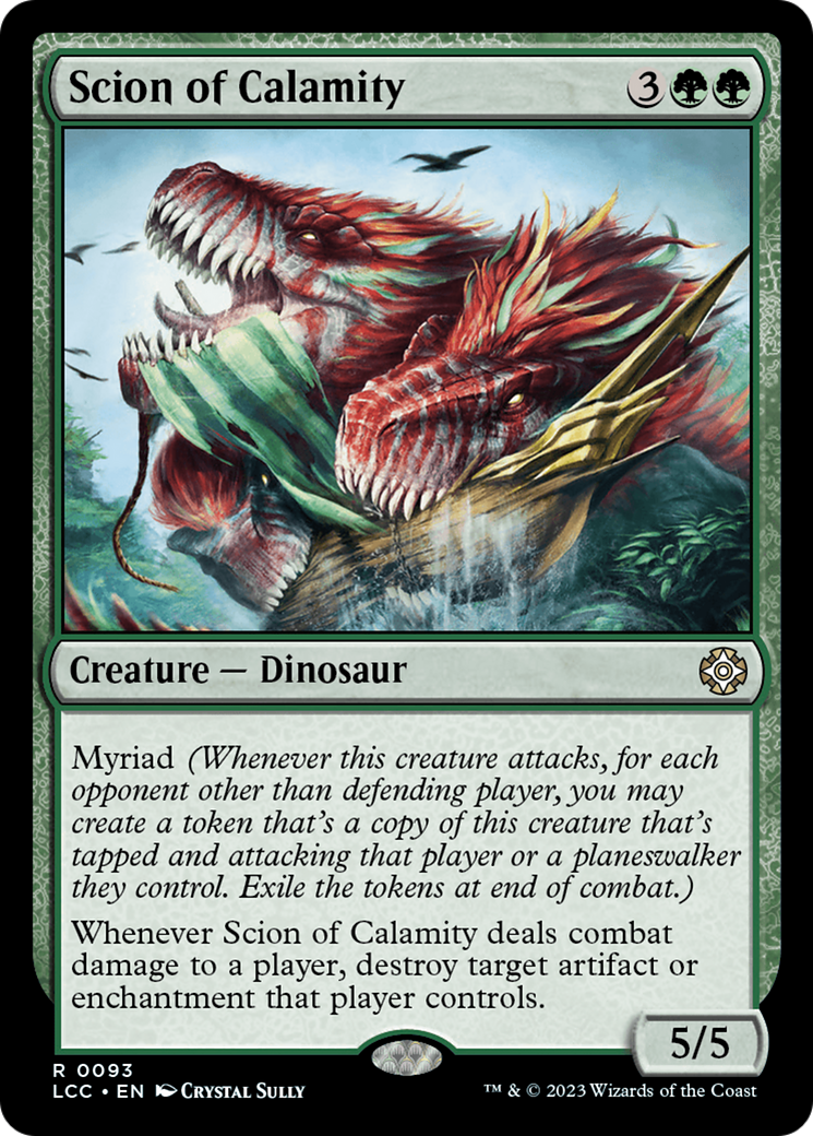 Scion of Calamity (LCC-093) - The Lost Caverns of Ixalan Commander - Premium MTG Single from Wizards of the Coast - Just $0.20! Shop now at Game Crave Tournament Store