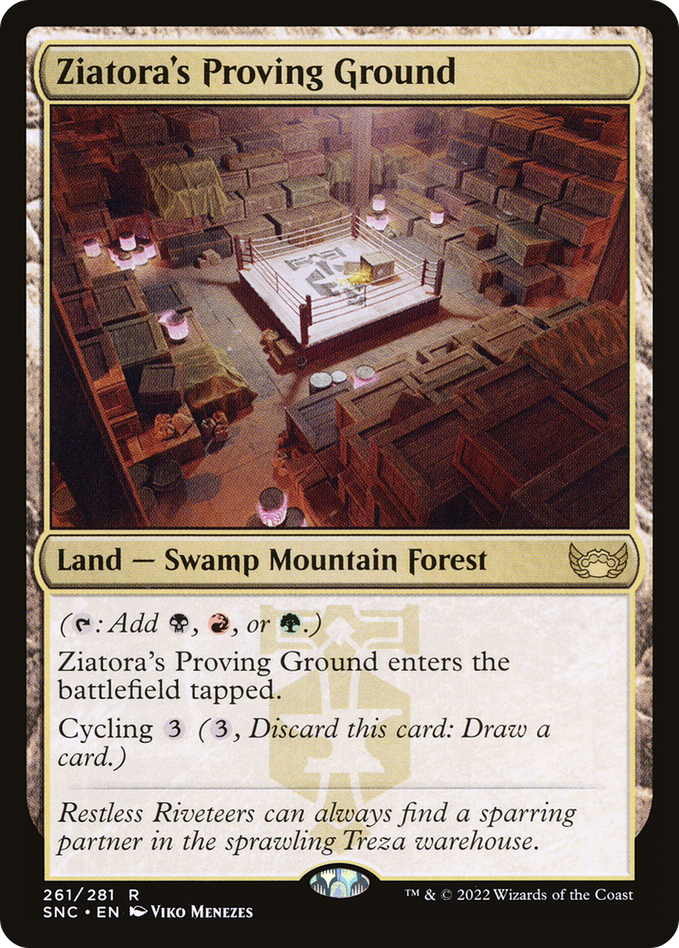 Ziatora's Proving Ground (SNC-261) - Streets of New Capenna - Premium MTG Single from Wizards of the Coast - Just $1.68! Shop now at Game Crave Tournament Store