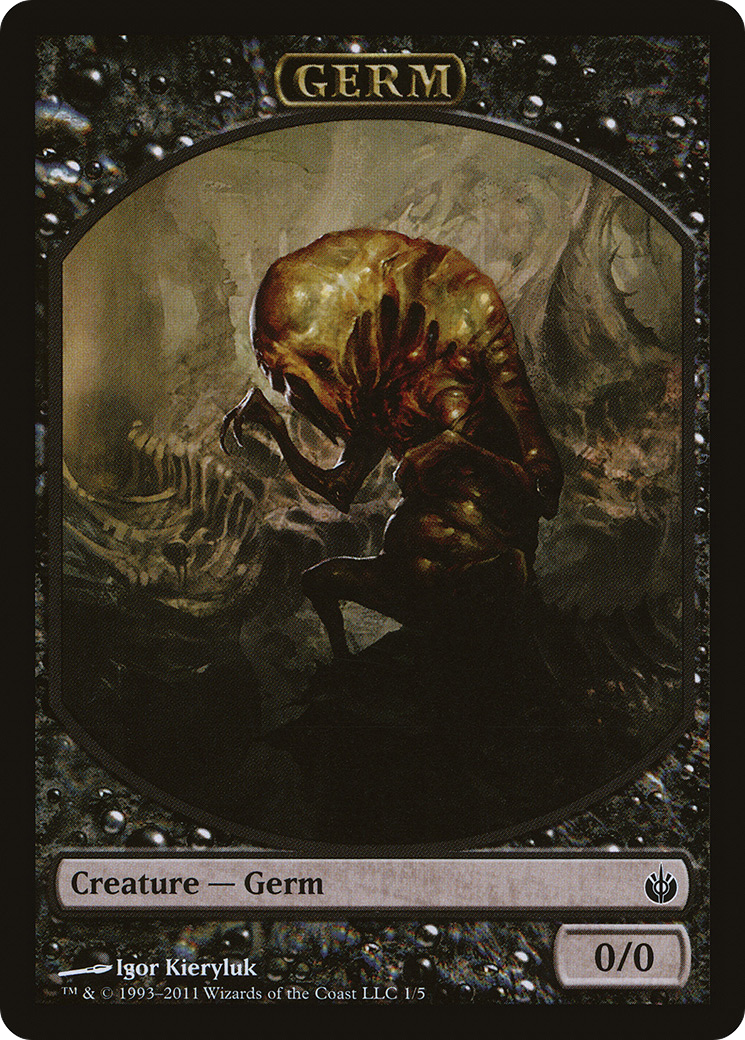 Germ (TMBS-001) - Mirrodin Besieged Tokens - Premium MTG Single from Wizards of the Coast - Just $0.25! Shop now at Game Crave Tournament Store