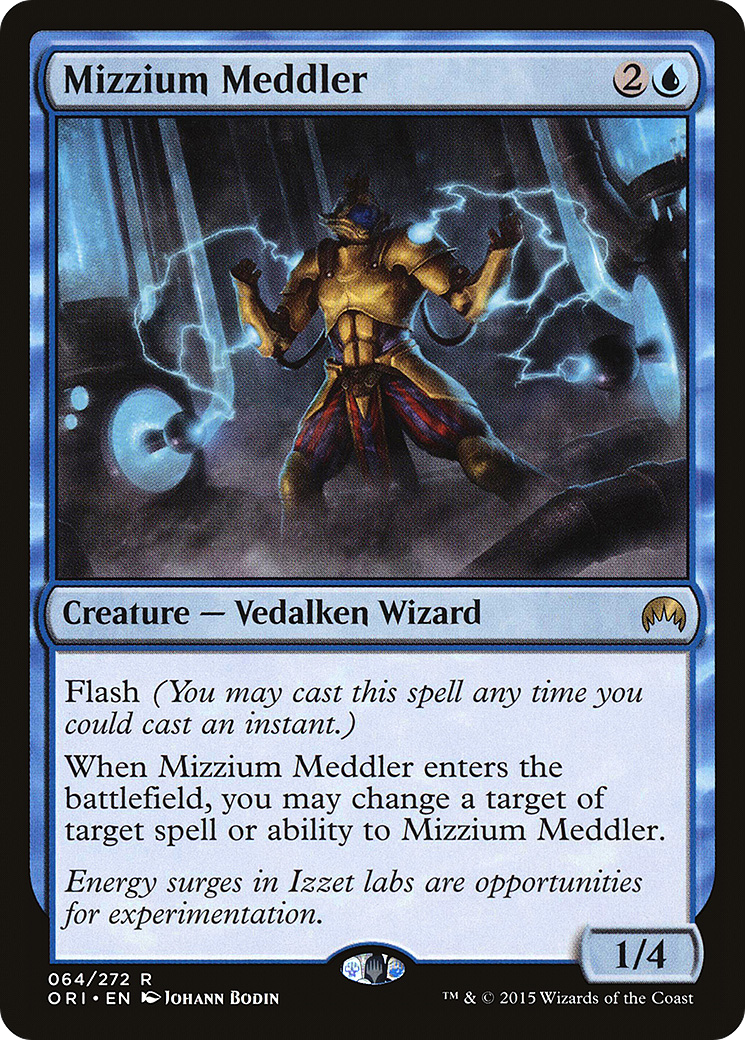 Mizzium Meddler (ORI-064) - Magic Origins - Premium MTG Single from Wizards of the Coast - Just $0.25! Shop now at Game Crave Tournament Store