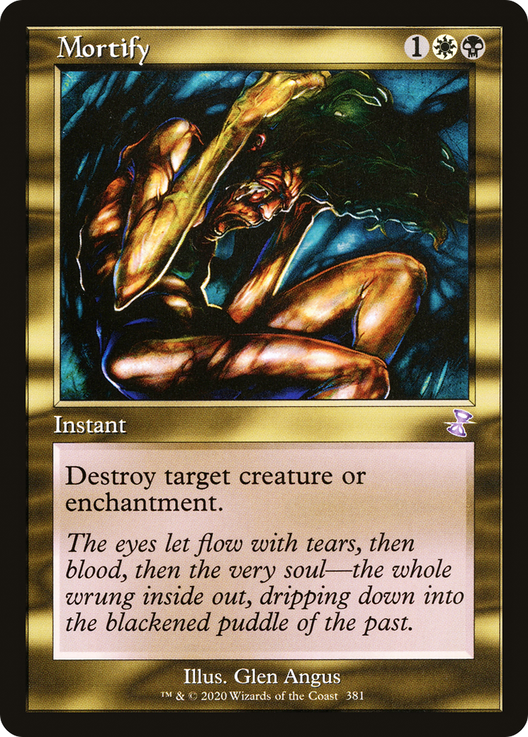 Mortify (TSR-381) - Time Spiral Remastered - Premium MTG Single from Wizards of the Coast - Just $0.08! Shop now at Game Crave Tournament Store