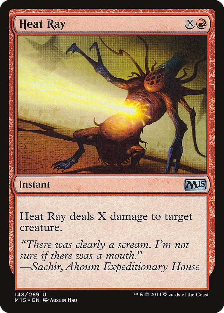 Heat Ray (M15-148) - Magic 2015 - Premium MTG Single from Wizards of the Coast - Just $0.25! Shop now at Game Crave Tournament Store
